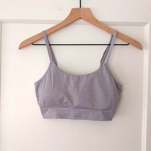 ThirdLove bra, gray and gold, M